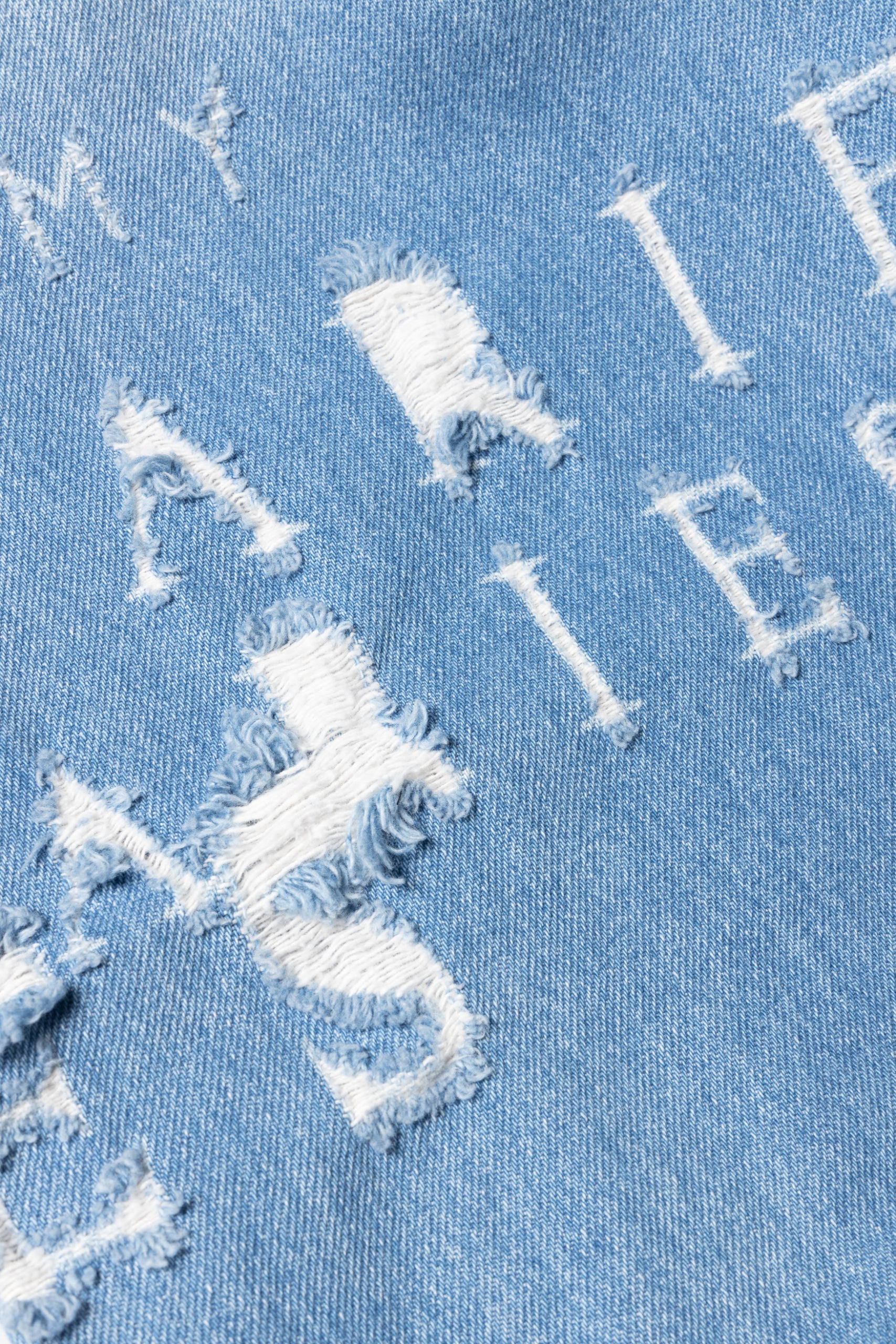 Load image into Gallery viewer, Tommy x Aries Logo Destroyed Denim Dungaree