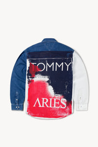 Tommy x Aries Denim Flag Shirt