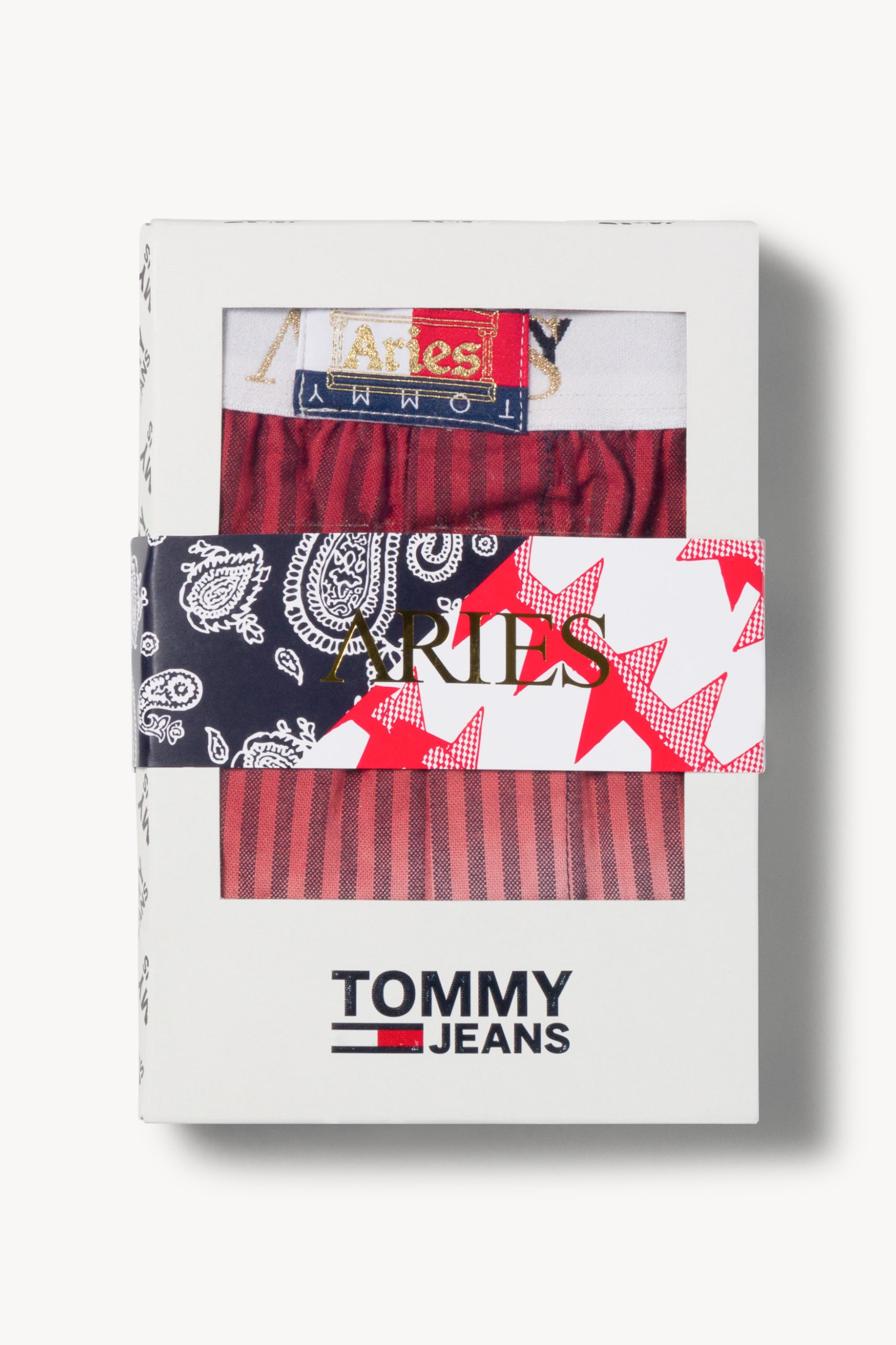 Load image into Gallery viewer, Tommy x Aries Flag Tie Dye Boxer Short