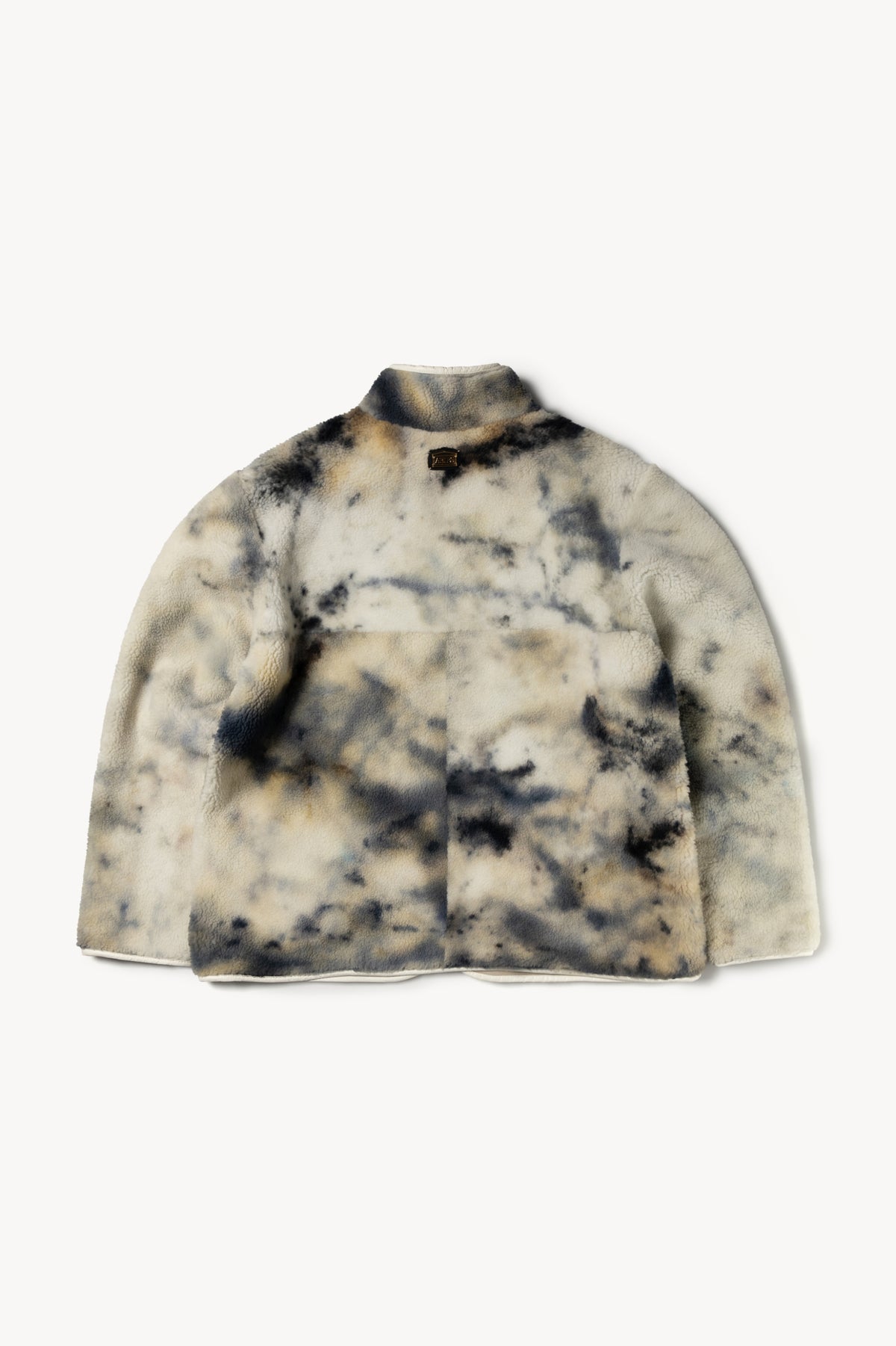 Tie Dye Sheepskin Jacket